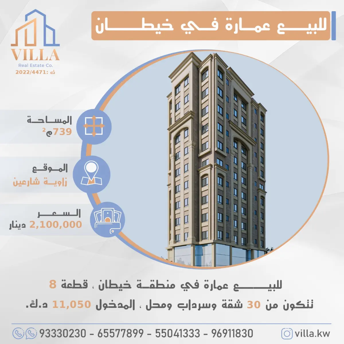 Sale Building in Khaitan