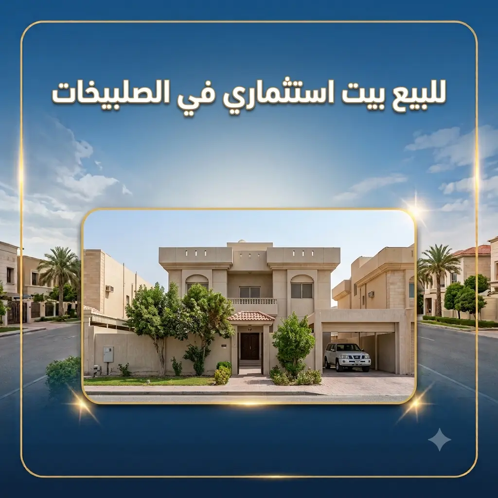 للبيع بيت في الصليبيخات