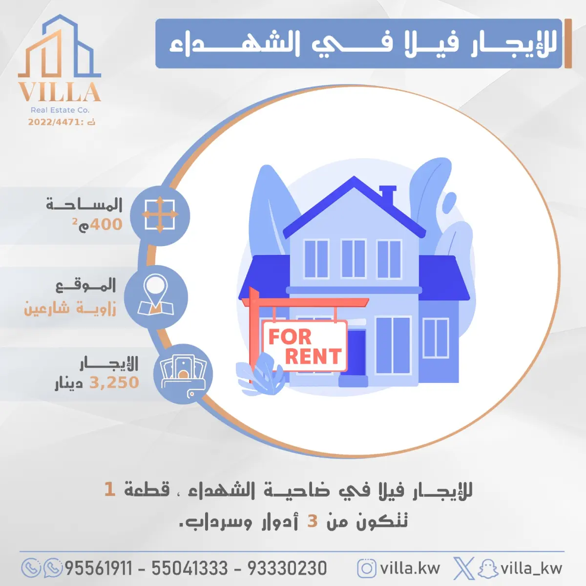 Rent House in Shuhada