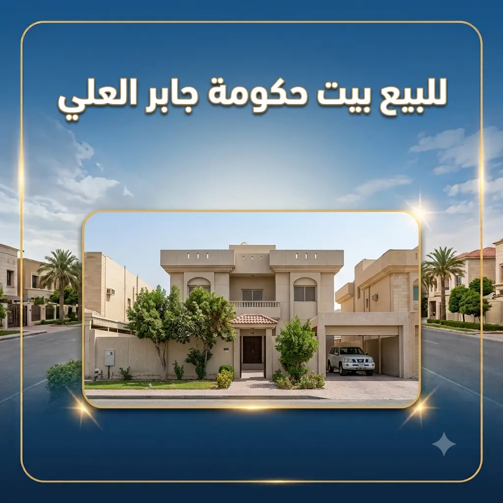 للبيع بيت في جابر العلى
