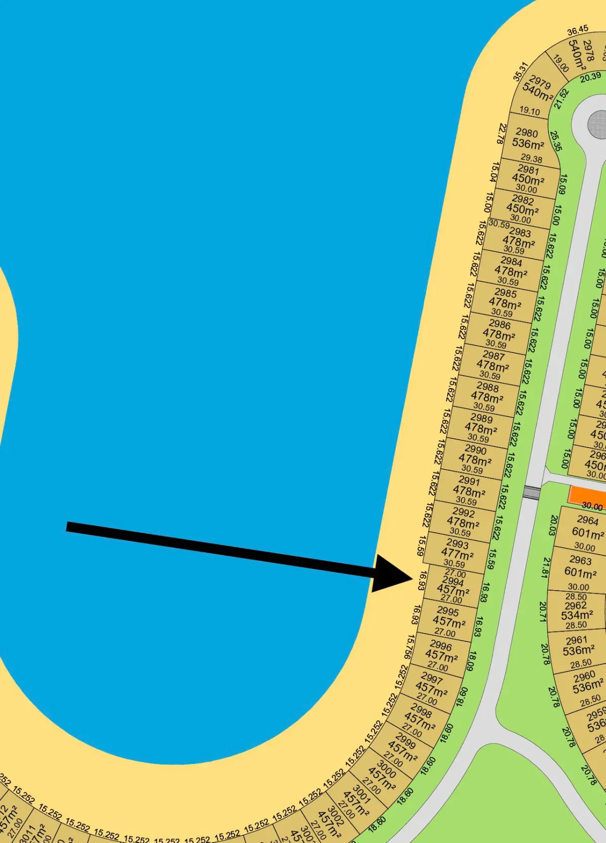 Sale Land in Sabah Al-Ahmad Sea City - Khiran