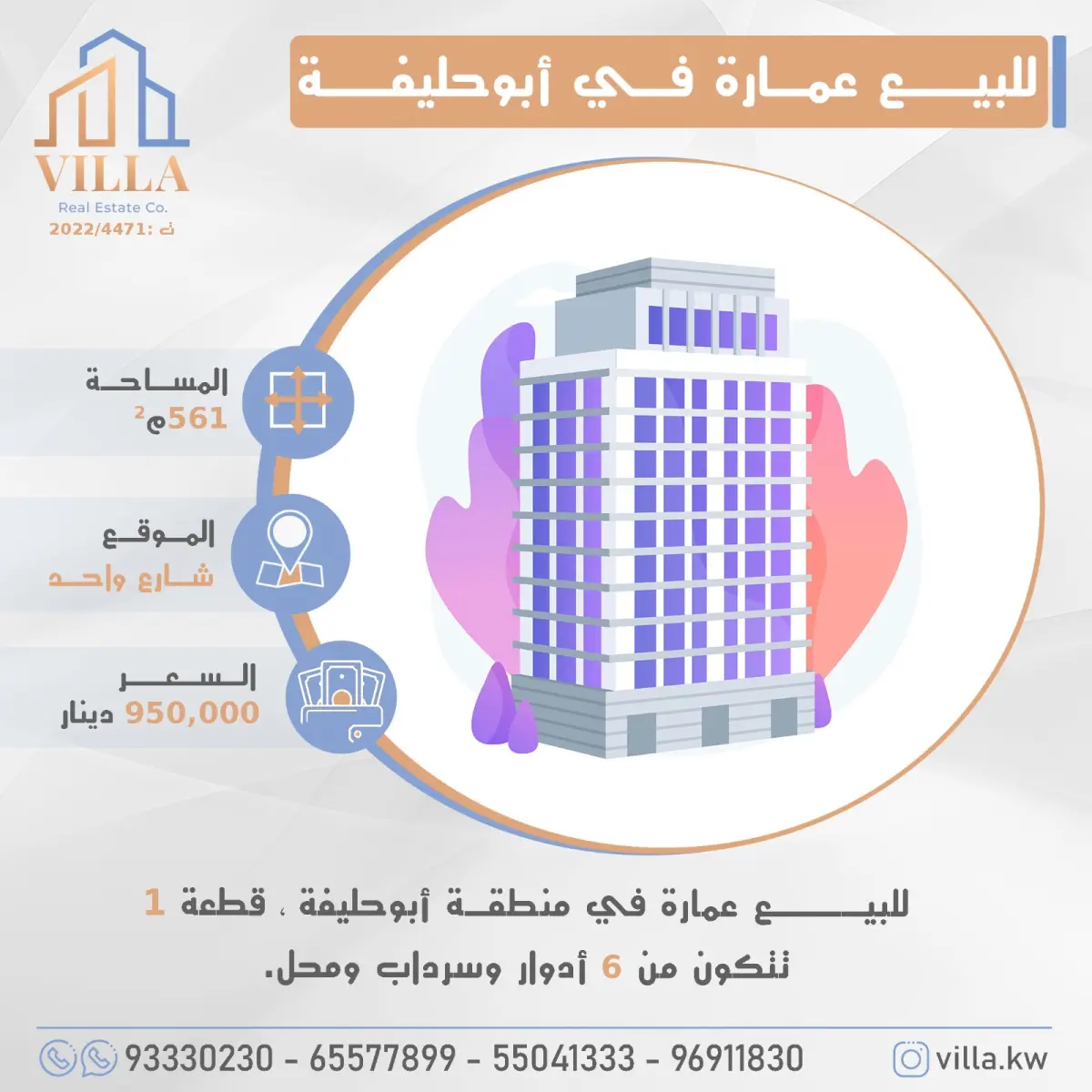 Sale Building in Abu Halifa