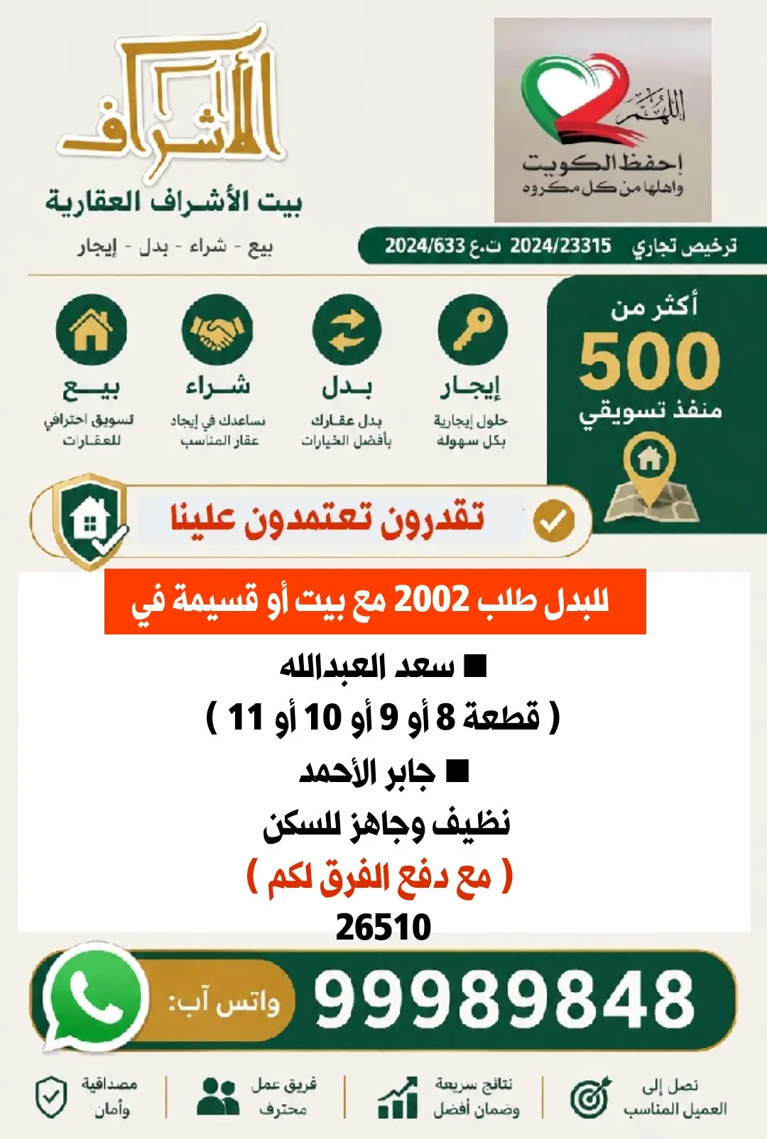 Exchange House in Jaber Al-Ahmad